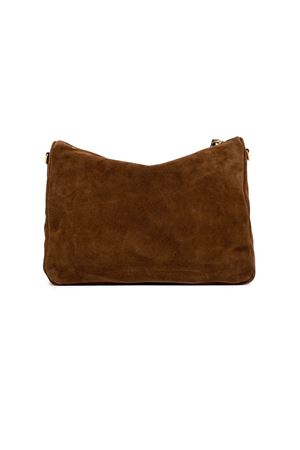 Nora Pouch made of brown soft suede GIANNI CHIARINI | BS10225CMPL974